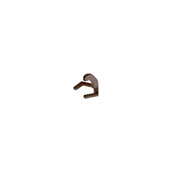 Clip de soporte PENCIL MODULO LUCE juego de 2, acero corten (autopatinable)