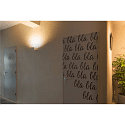 Luminaria de pared SHELL 30, blanco