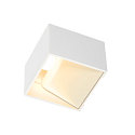 SLV Luminaria de pared LOGS IN DTW Arriba-Abajo, peque�o, Dim-To-Warm, indirecta IP20, blanco regulable