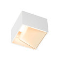 SLV Luminaria de pared LOGS IN DTW Arriba-Abajo, peque�o, Dim-To-Warm, indirecta IP20, blanco regulable