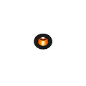 Luminaria empotrable para techos TRITON MINI LED, dorado, negro 