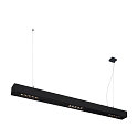 Premium LED Pendant luminaire Q-LINE PD, 100cm, for BAP, 45W, TRIAC dimmable, black, 4000K 2300lm
