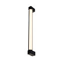 SLV Luminaria de pared LONG GRILL LED, negro 