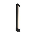 SLV Luminaria de pared LONG GRILL LED, negro 