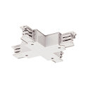 Conector en X trif�sico S-TRACK ON/OFF versi�n de montaje en superficie, conmutable, blanco