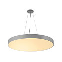 SLV Luminaria de techo MEDO 90 CL AMBIENT Arriba-Abajo, controlable por DALI, CCT Switch IP20, gris regulable