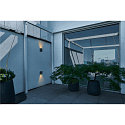 SLV LED Outdoor Wall luminaire VILUA I WL, IP54, 16W 3000K 405lm 100�, anthracite