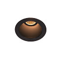 SLV Luminaria empotrable para techos HORN MAGNA IP20, negro