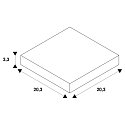 SLV Conector en X trif�sico S-TRACK PHASE & DALI versi�n de montaje en superficie, controlable por DALI, blanco