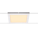 Luminaria de cuerda TENSEO PLYTTA rectangular, blanco