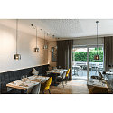 Luminaria colgante PANTILO 20 E27, cromo