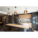 SLV Luminaria colgante PANTILO 20 E27, color cobre