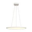 Luminaria colgante PANEL 60 DALI LED redondo, blanco