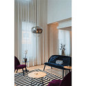 SLV Luminaria colgante PANTILO CONVEX 40 E27, cromo