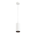 Luminaria colgante NUMINOS PD PHASE L IP20, negro, blanco
