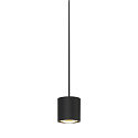 Luminaria colgante OCCULUS PD SINGLE DTW Dim-To-Warm IP20, negro, transparente regulable