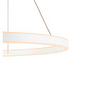 SLV LED Pendant luminaire ONE 80 PD DALI UP/DOWN, CCT switch, 3000/4000K, 615/635lm, white