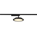Foco monof�sico PANEL TRACK redondo IP20, negro