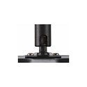 Foco monof�sico PANEL TRACK redondo IP20, negro