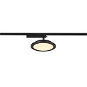 Foco monof�sico PANEL TRACK redondo IP20, negro