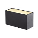 SLV LED Outdoor Wall luminaire SITRA M WL UP/DOWN, CCT switch 3000/4000K, anthracite