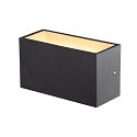 SLV LED Outdoor Wall luminaire SITRA M WL UP/DOWN, CCT switch 3000/4000K, anthracite