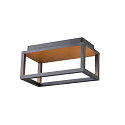 SLV Luminaria de pared para exteriores QUADRULO WL angular, indirecta IP55, antracita 