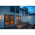 SLV Luminaria de pared para exteriores QUADRULO WL angular, indirecta IP55, antracita 