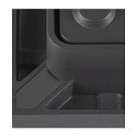 SLV Luminaria de techo para exteriores QUADRULO CL angular, indirecta IP55, antracita 