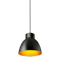 Luminaria colgante PARA DOME E27 IP20, negro
