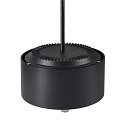 Luminaria colgante PARA DOME E27 IP20, negro