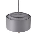 SLV Luminaria colgante PARA DOME E27 IP20, gris