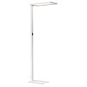 SLV Luminaria de pedestal WORKLIGHT Arriba-Abajo, para estaci�n de trabajo VDU, con sensor, UGR < 19 IP20, blanco regulable