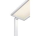 SLV Luminaria de pedestal WORKLIGHT Arriba-Abajo, para estaci�n de trabajo VDU, con sensor, UGR < 19 IP20, blanco regulable