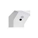 SLV Luminaria de pedestal WORKLIGHT Arriba-Abajo, para estaci�n de trabajo VDU, con sensor, UGR < 19 IP20, blanco regulable