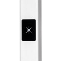 SLV Luminaria de pedestal WORKLIGHT Arriba-Abajo, para estaci�n de trabajo VDU, con sensor, UGR < 19 IP20, blanco regulable