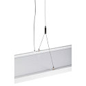 SLV Luminaria colgante WORKLIGHT DALI Arriba-Abajo, controlable por DALI, UGR < 19 IP20, blanco regulable
