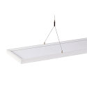 SLV Luminaria colgante WORKLIGHT DALI Arriba-Abajo, controlable por DALI, UGR < 19 IP20, blanco regulable