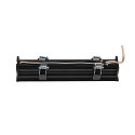 Luminaria empotrable para techos MILANDOS 8 IP20, negro