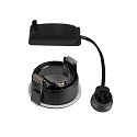 Luminaria empotrable para techos HORN GU10 GU10 IP20/IP44, negro