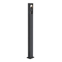 SLV Luminaria de pie para exteriores ESKINA FRAME 175 DOUBLE CCT de 2 llamas, CCT Switch, ajustable IP65, antracita 