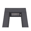 SLV Luminaria de pedestal BOOKAT POLE PHASE, antracita