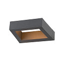 SLV Luminaria de pared BOOKAT IP65, antracita
