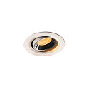 Luminaria empotrable para techos NUMINOS MOVE XS IP20, cromo, blanco