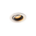 Luminaria empotrable para techos NUMINOS MOVE XS IP20, negro, blanco