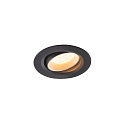 Luminaria empotrable para techos NUMINOS MOVE XS IP20, negro, blanco