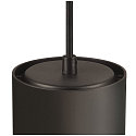 Luminaria colgante NUMINOS XL PHASE IP20, negro regulable