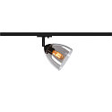 SLV Foco monof�sico PARA CONE GL GU10 GU10 IP20, negro, transparente