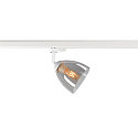 SLV Foco trif�sico PARA CONE GL GU10 GU10 IP20, transparente, blanco