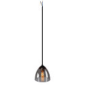 Luminaria colgante PARA CONE GL GU10 GU10 IP20, negro, transparente